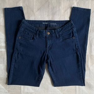 Old Navy Rockstar Low-Rise Dark Wash Jeans